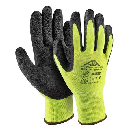 Pirštinės aplietos lateksu Active Grip, 7/S, ACTIVE GEAR