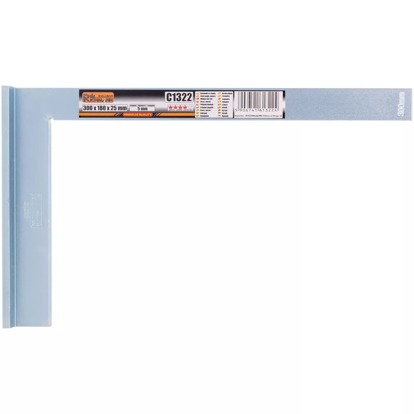 Plien. kampainis 5 mm, 400 x 230 x 30 mm