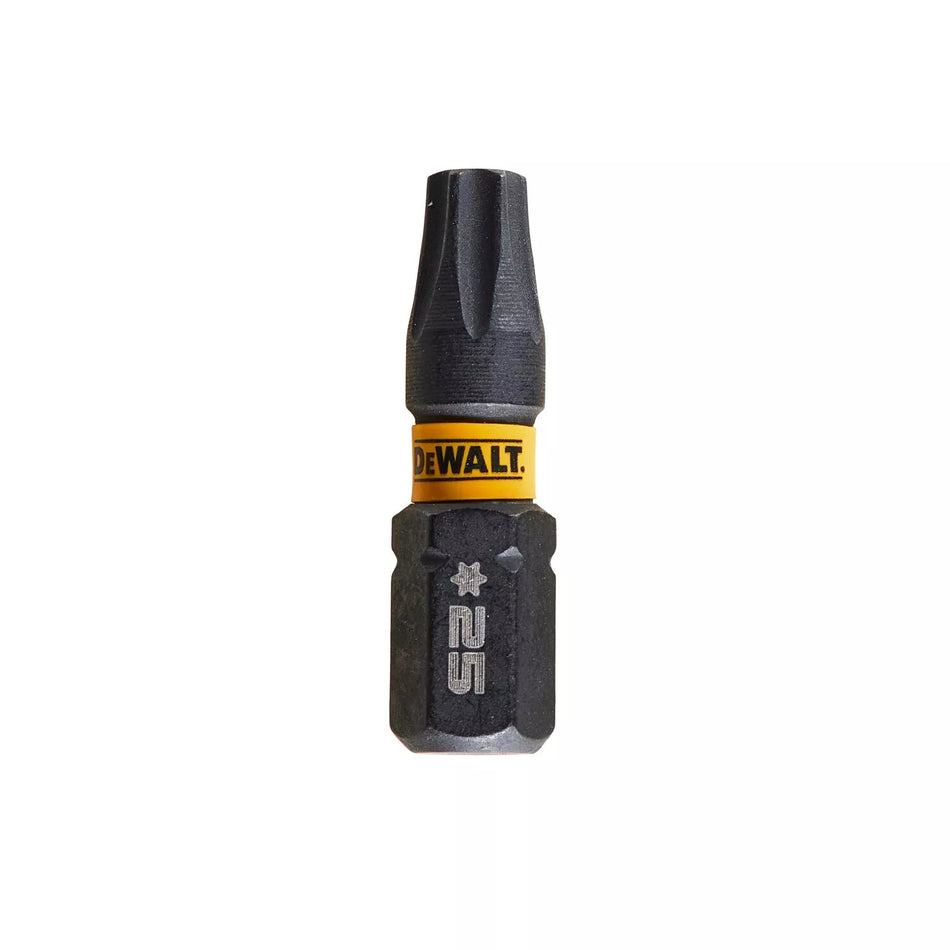 Sukimo antgaliukai FLEXTORQ T25 25 mm, DeWALT, 5 vnt.