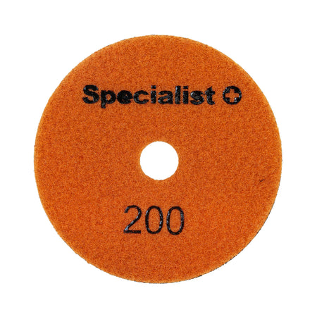 SPECIALIST+ deimant. Šlifavimo lap., universalus, 100 mm, 200P