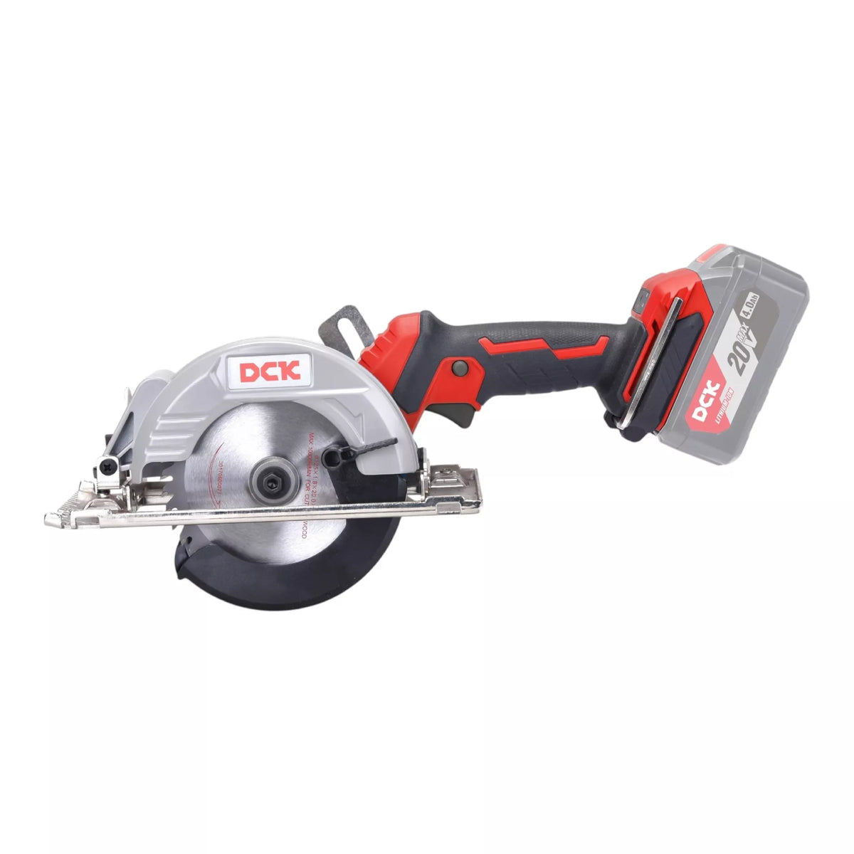 Akumuliatorinis bešepetėlinis diskinis pjūklas 125mm, 20V, KDMY125Z, DCK (be baterijos ir įkroviklio)
