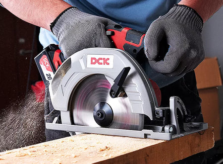 Akumuliatorinis bešepetėlinis diskinis pjūklas 185 mm, 20V, KDMY02-185Z, DCK (be baterijos ir įkroviklio)