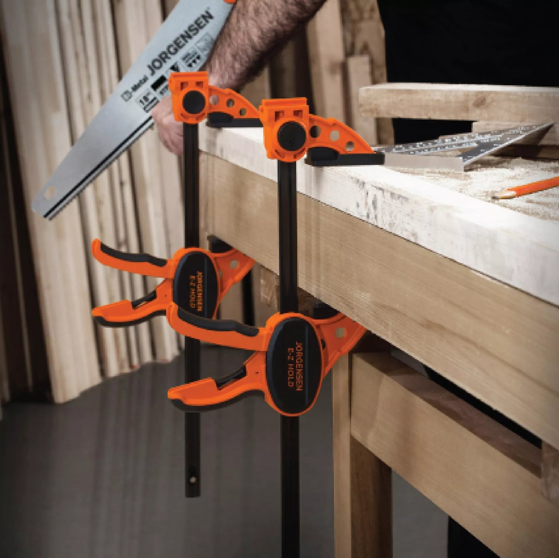 Spaustuvas MEDIUM DUTY, 450 mm, JORGENSEN