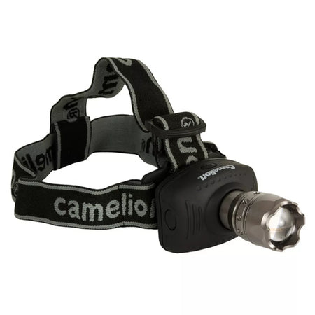 Galvos žibintuvėlis ZOOM LED CT-400, 3W, 140lm, 3xAAA, CAMELION