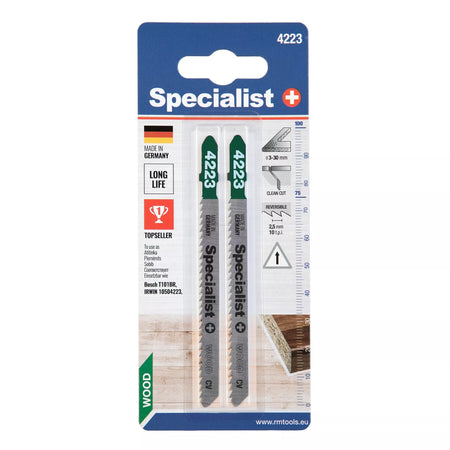 SPECIALIST+ pjūklelis 4223 (T101BR), 2 vnt.
