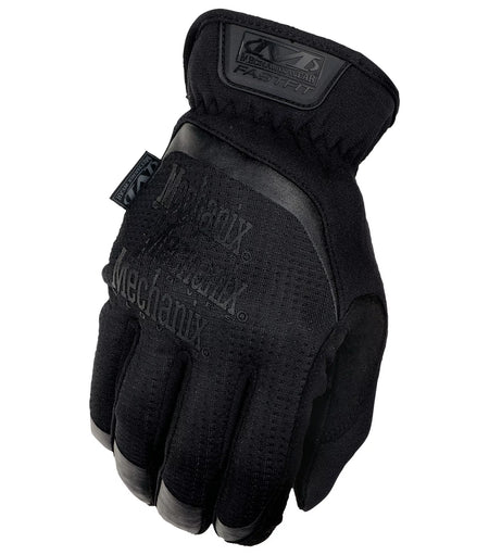 Pirštinės Mechanix FastFit® juodos, L dydis. Rauktas rankogalis, 0.6 mm dirbtinė oda, TrekDry®, touchscreen technologija