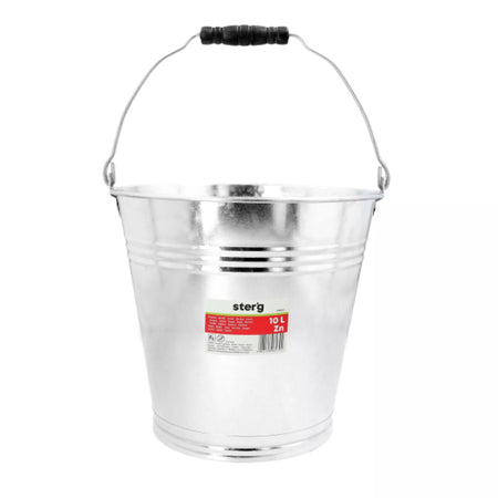 Cinkuotas metalinis kibiras, 10l