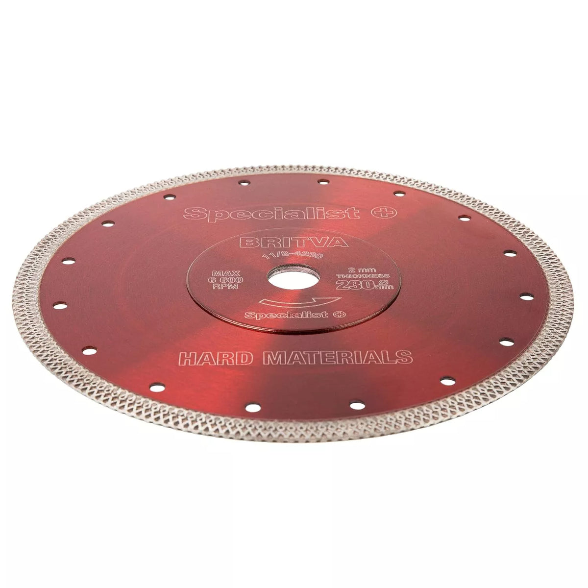 SPECIALIST+ deim. diskas BRITVA, 230x2x22 mm