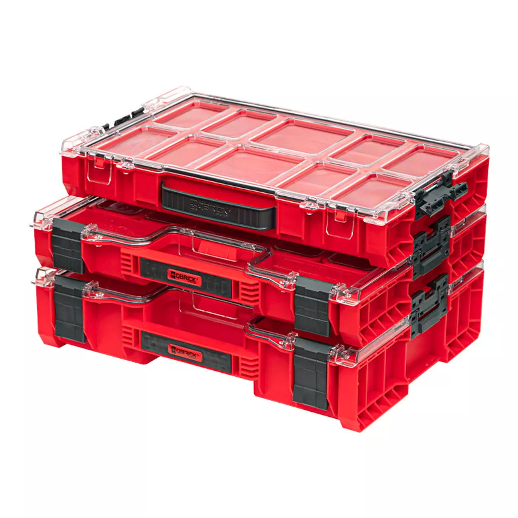 QBRICK PRO smulkmenų dėtuvė 100 RED