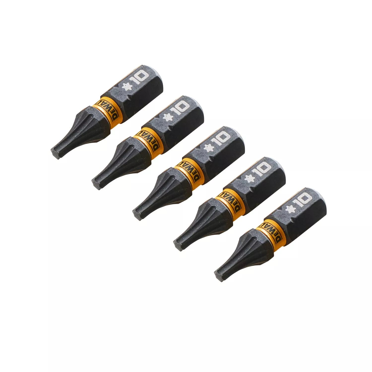 Sukimo antgaliukai FLEXTORQ T10 25 mm, DeWALT, 5 vnt.