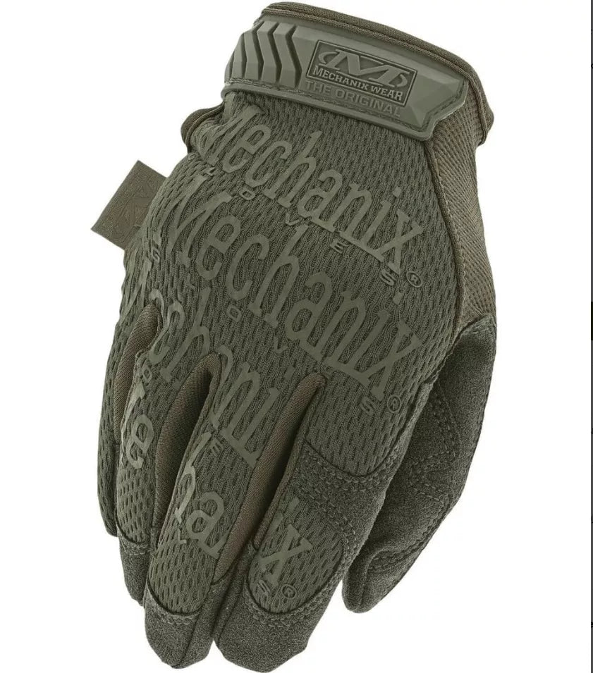 Pirštinės Mechanix The Original® Olive Drab XL dydis. Velcro, dirbtinė oda, TrekDry®