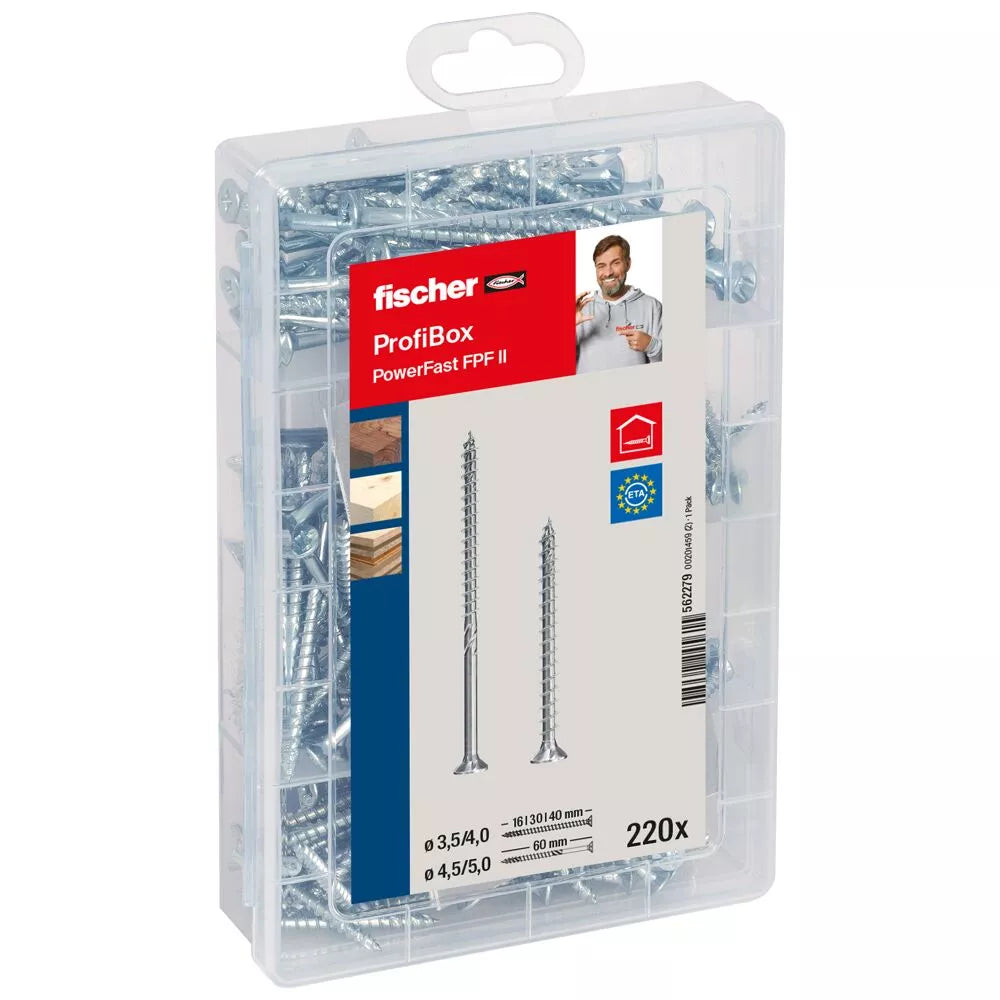 Medsraigčių rinkinys PROFI-BOX PZ, 220vnt.