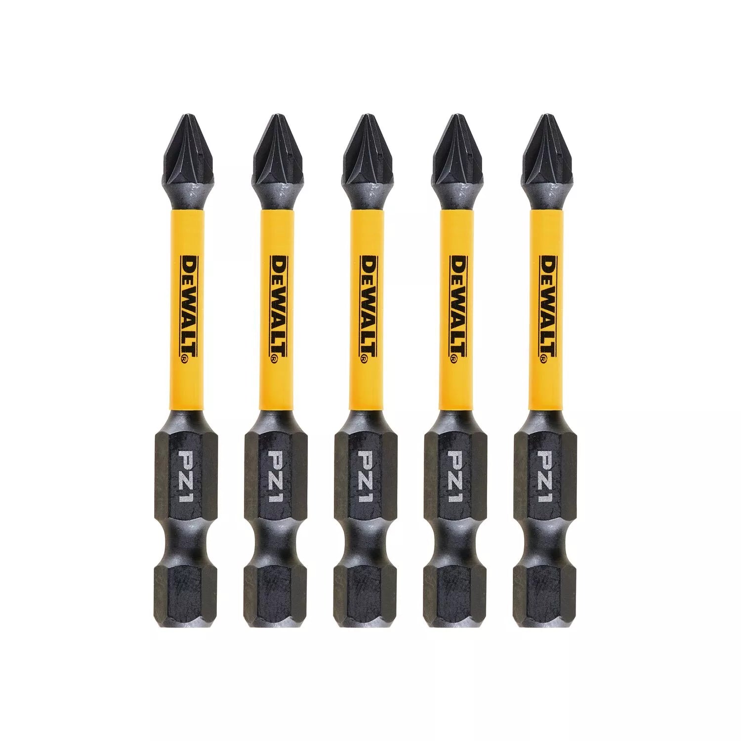 Sukimo antgaliukai FLEXTORQ PZ1, 57 mm, DeWALT, 5 vnt.