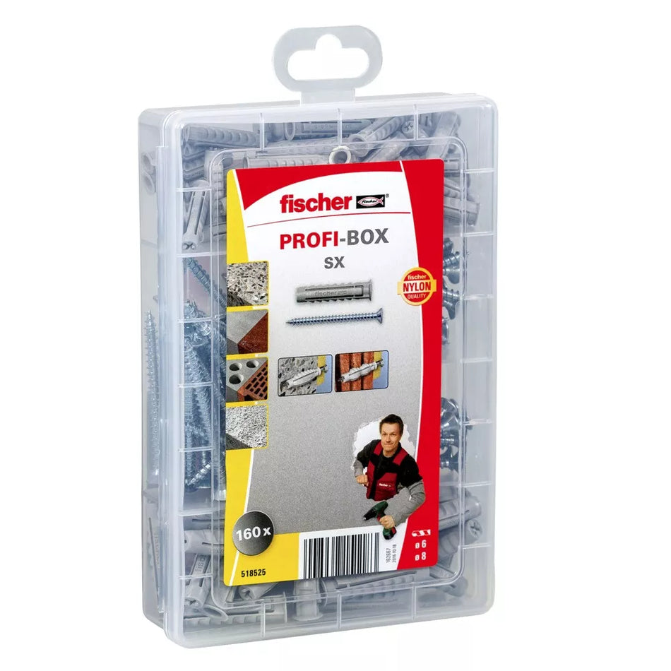 Rinkinys SX PROFI-BOX 160 vnt.