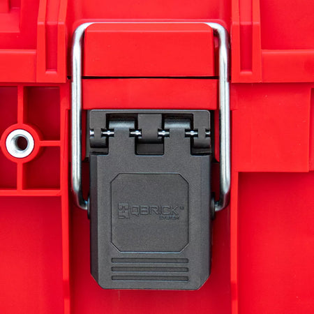 QBRICK PRIME įrankių dėžė su ratukais RED