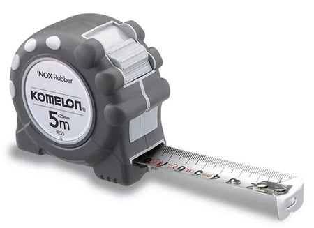 Ruletė INOX RUBBER 5 m x 25mm