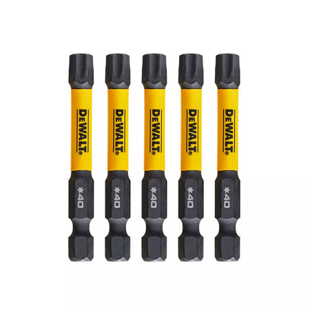Sukimo antgaliukai FLEXTORQ T40 57 mm, DeWALT, 5 vnt.