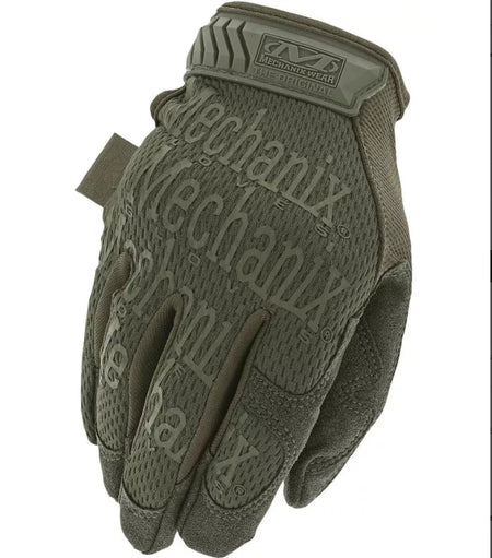 Pirštinės Mechanix The Original® Olive Drab L dydis. Velcro, dirbtinė oda, TrekDry®
