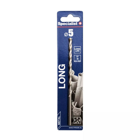 SPECIALIST+ metalo grąžtas LONG DIN340, 5 x 90 mm