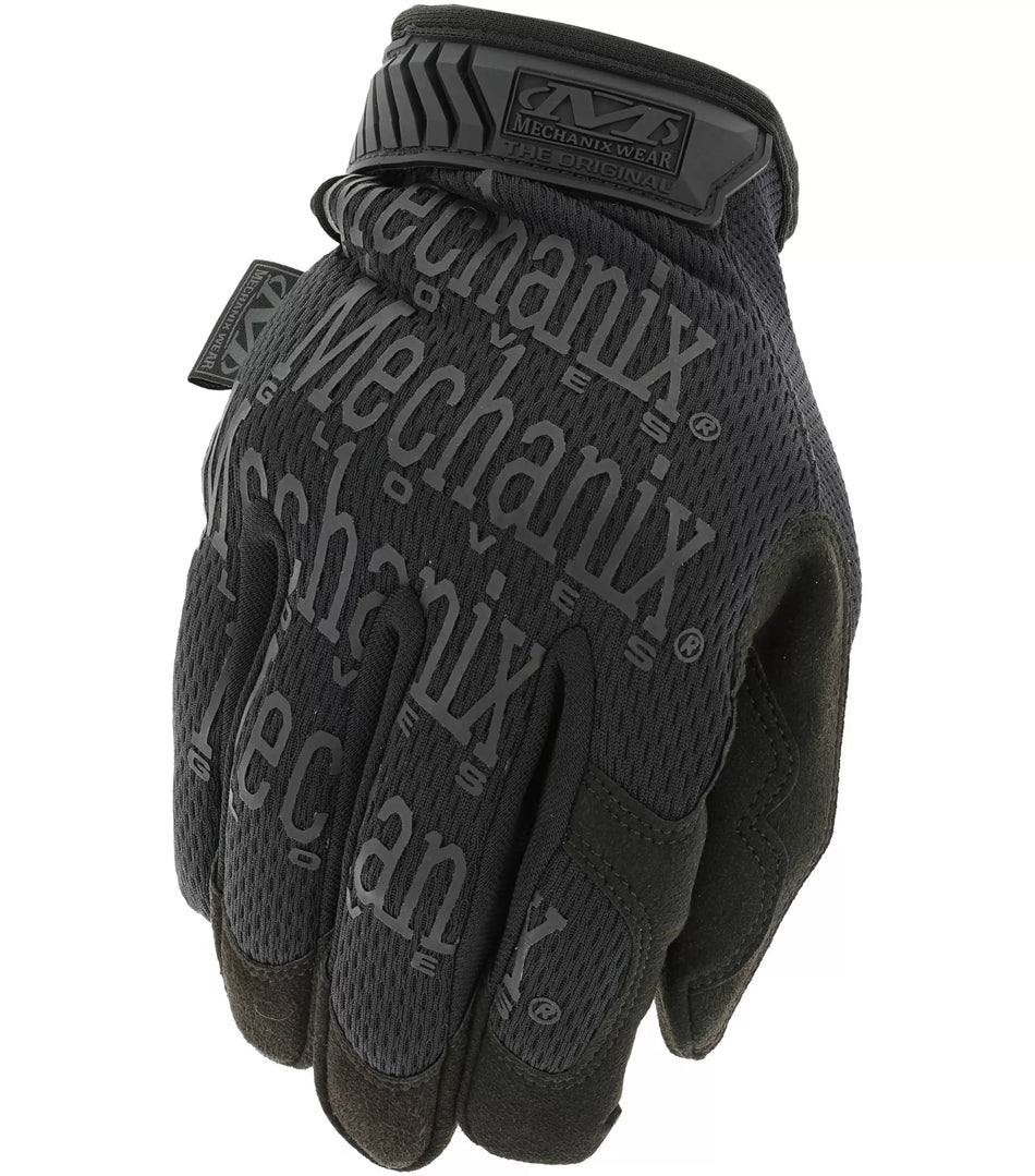 Pirštinės Mechanix The Original® Covert 55 juodos L dydis. Velcro, dirbtinė oda, TrekDry®