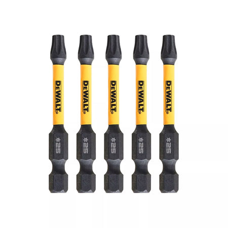 Sukimo antgaliukai FLEXTORQ T25 57 mm, DeWALT, 5 vnt.