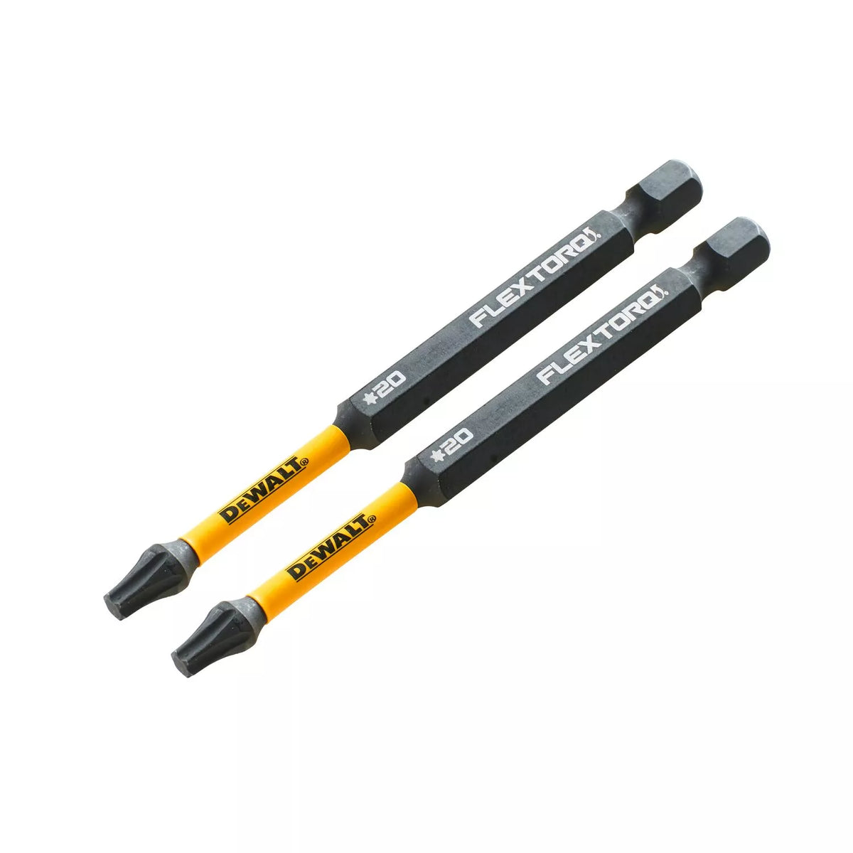 Sukimo antgaliukai FLEXTORQ T20 89 mm, DeWALT, 2 vnt.