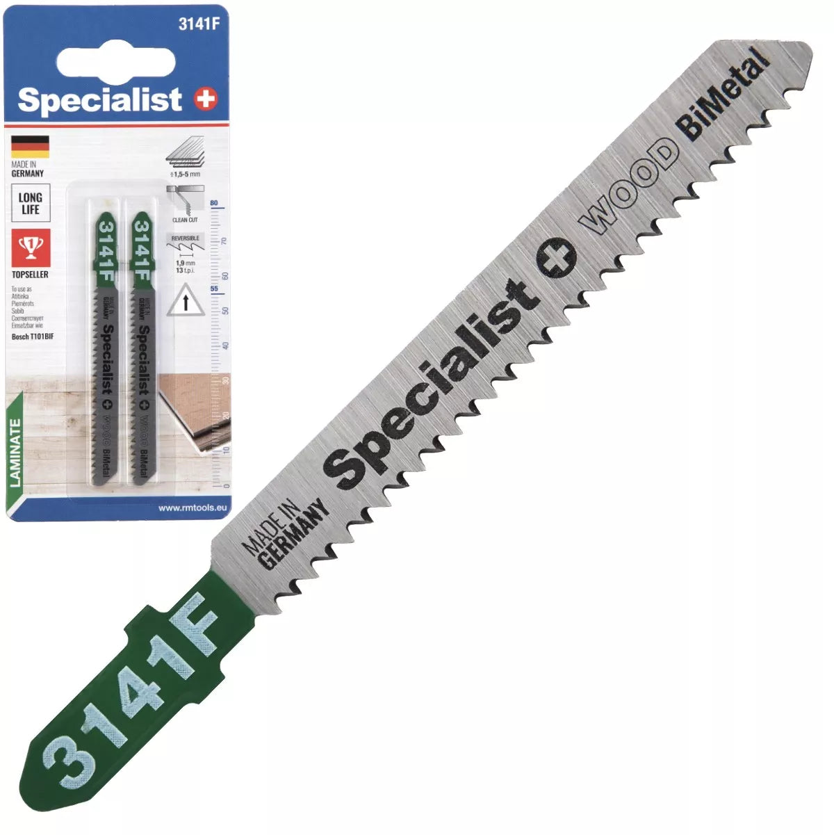 SPECIALIST+ Pjūklelis BI-METAL 3141F, 2 vnt.
