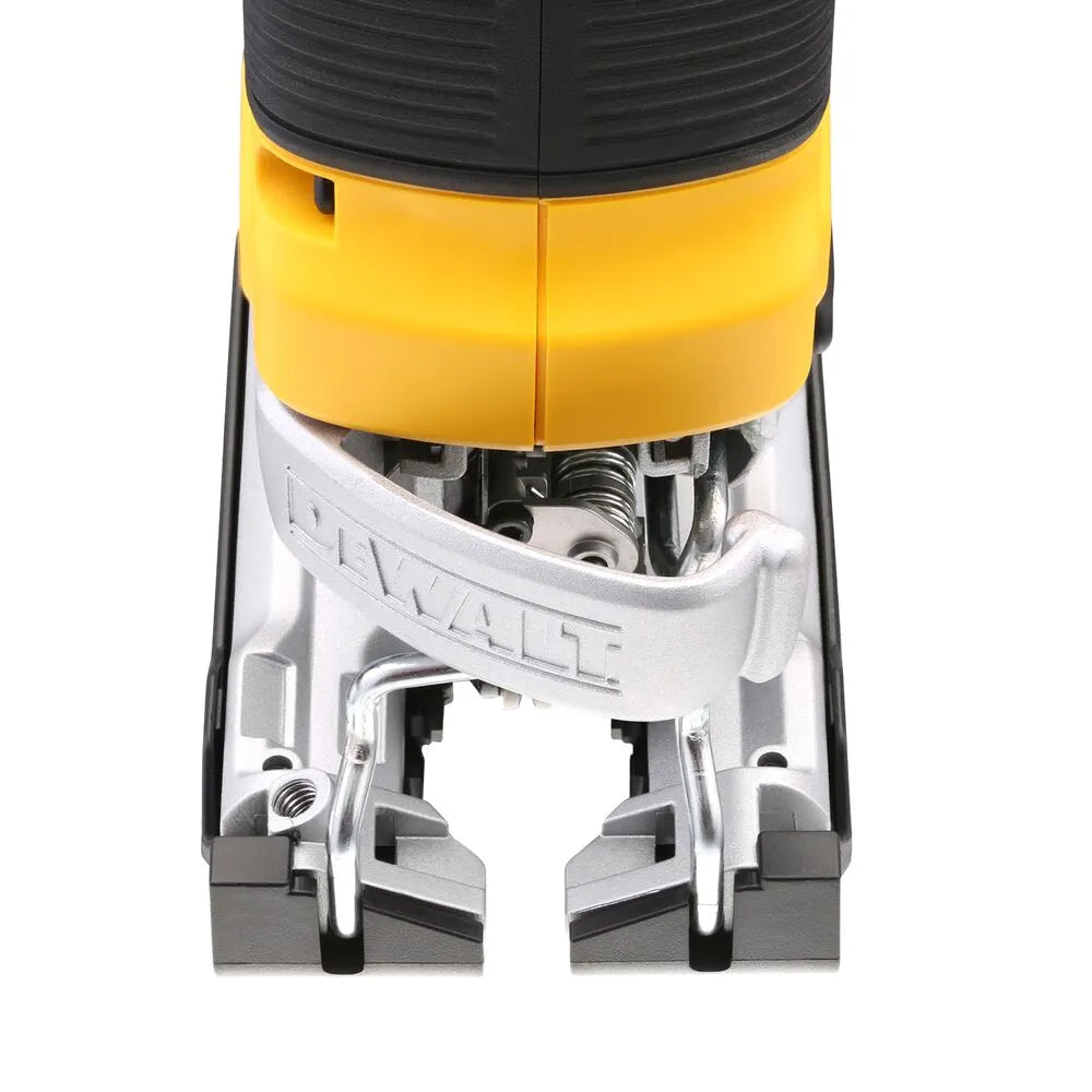 Akumuliatorinis siaurapjūklis DeWalt DCS334NT