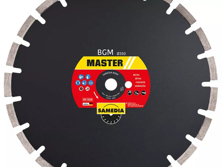 Deimantinis diskas Samedia BGM 125 x 22,23