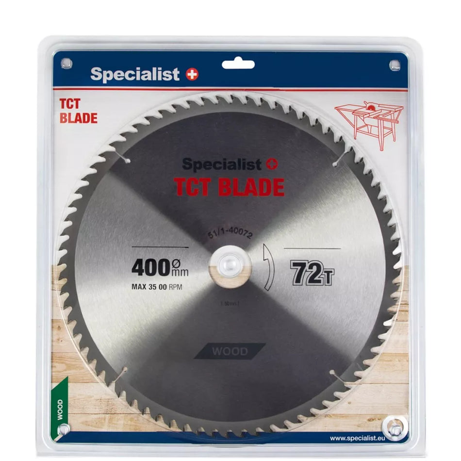 SPECIALIST+ pjovimo diskas, 400x72Tx50 mm