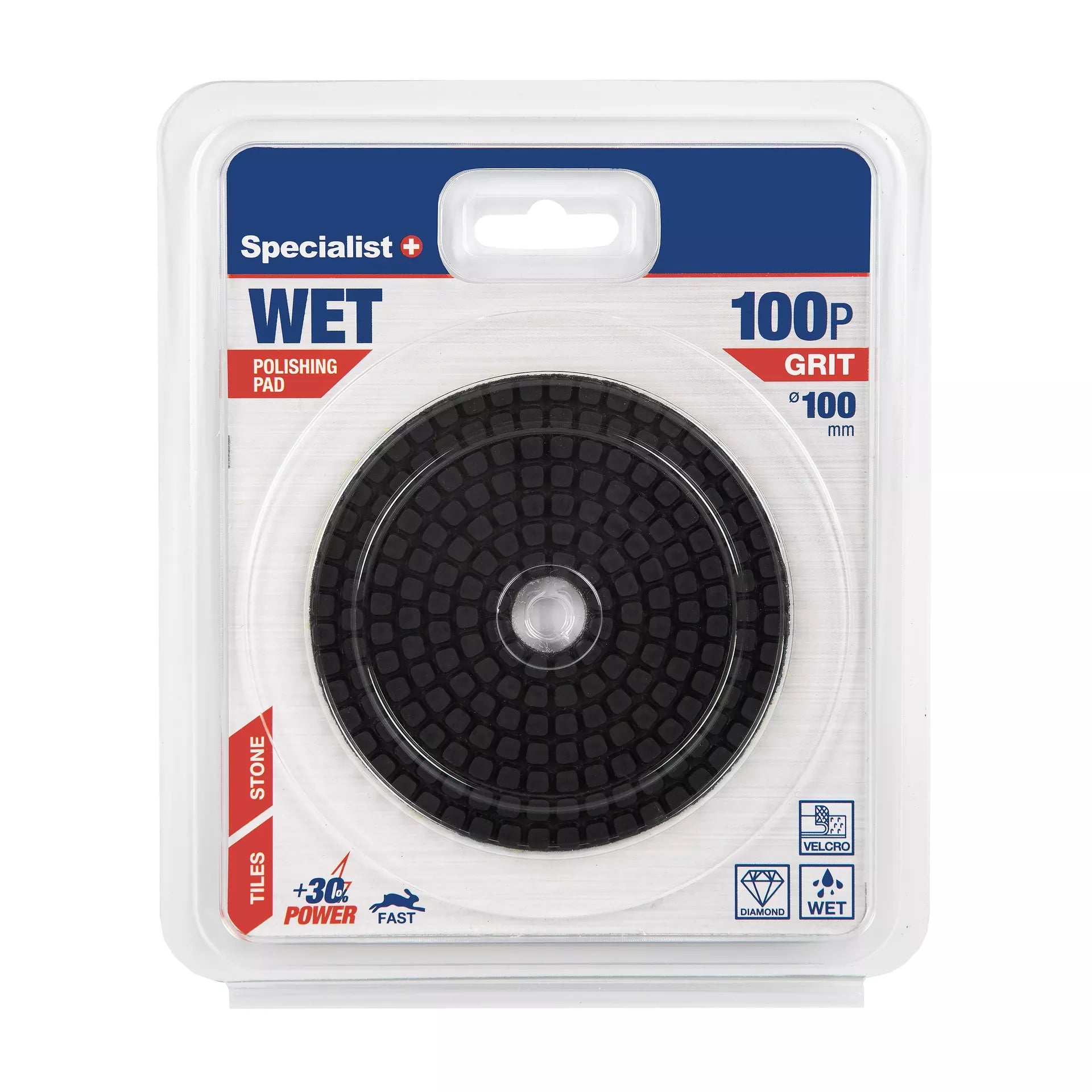 SPECIALIST+ deimant. Šlifavimo lap., 100 mm, 100P