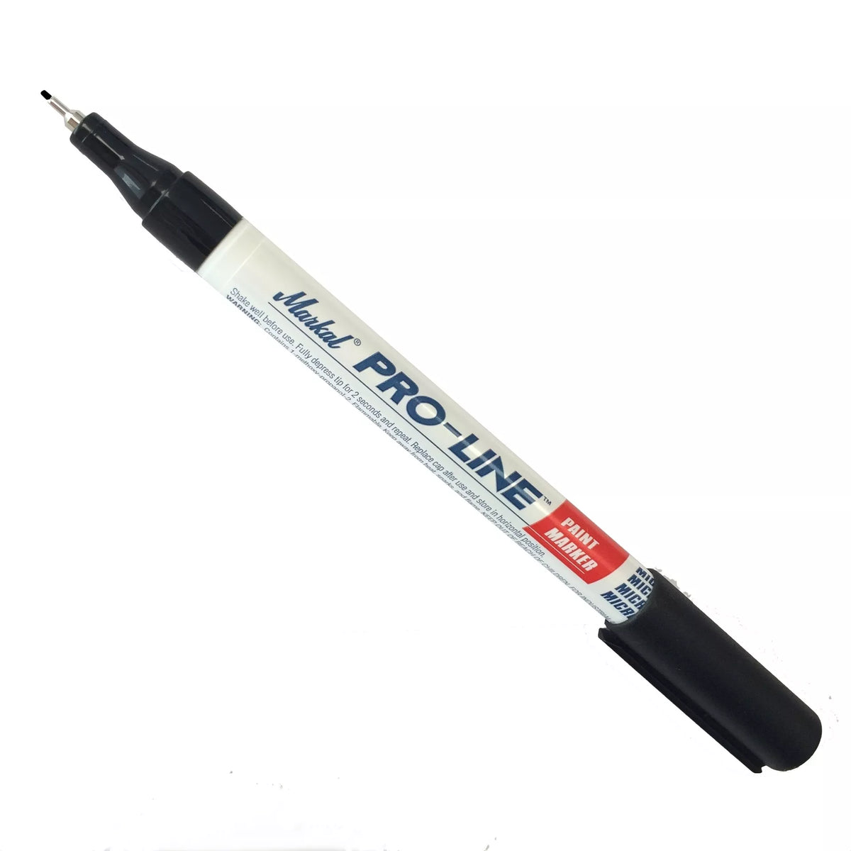 Dažų markeris MICROLINE, juodas