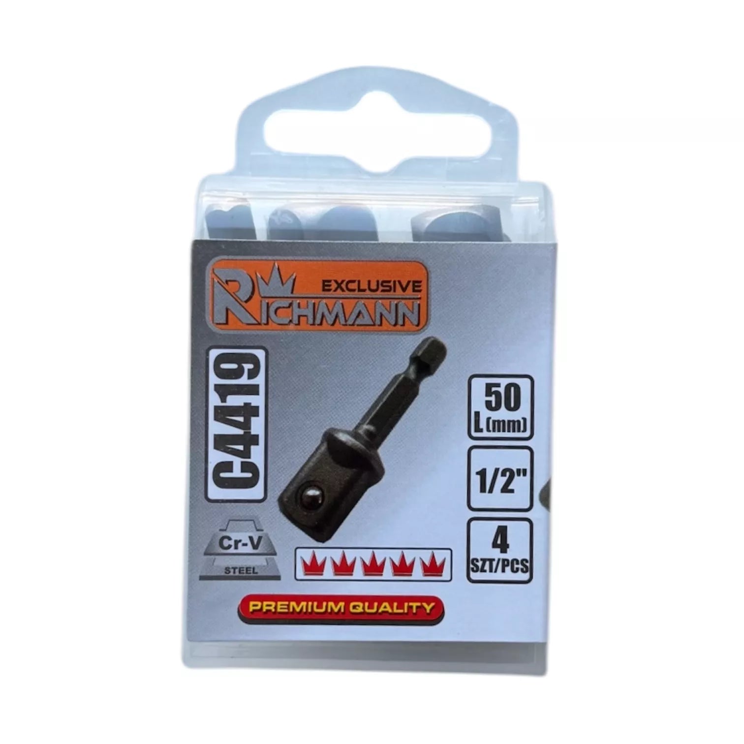 Adapteris 1/2", Richmann, 4 vnt.