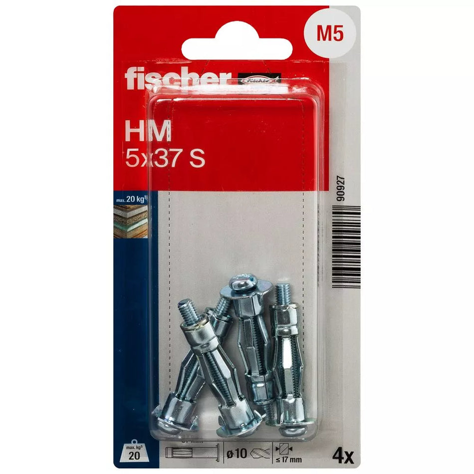 Ankeris Fischer, GKP 5x37, 4 vnt.