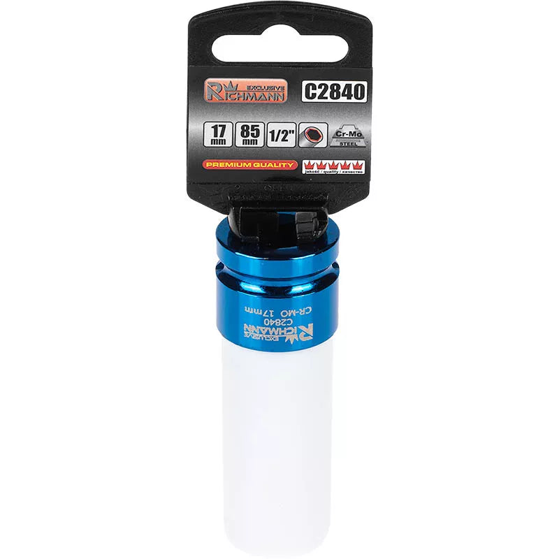 Smūg. galvutė ratlankiams  1/2, 17 mm