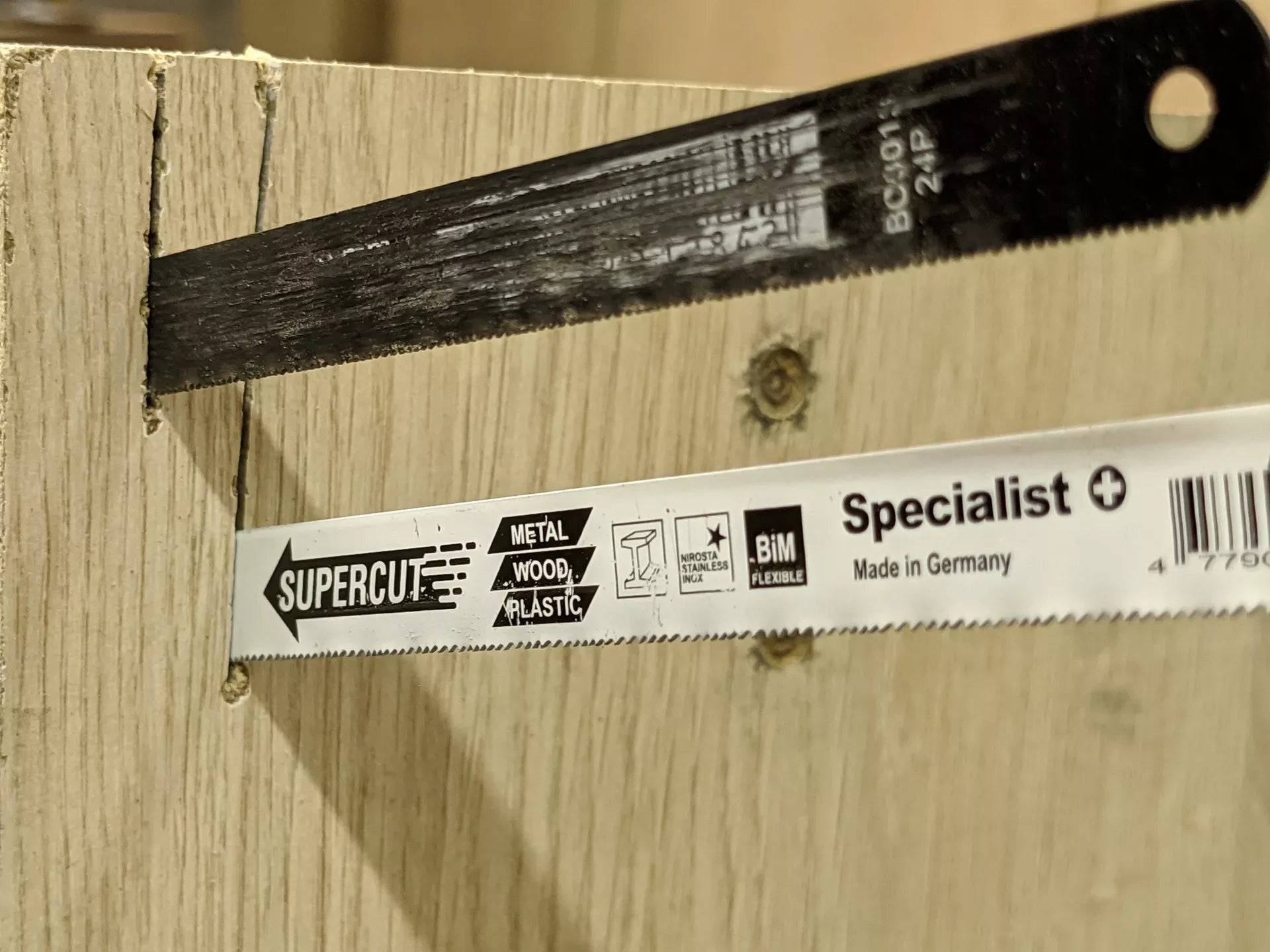 SPECIALIST+ geležtė BI-METAL, 300mm, 20-24TPI