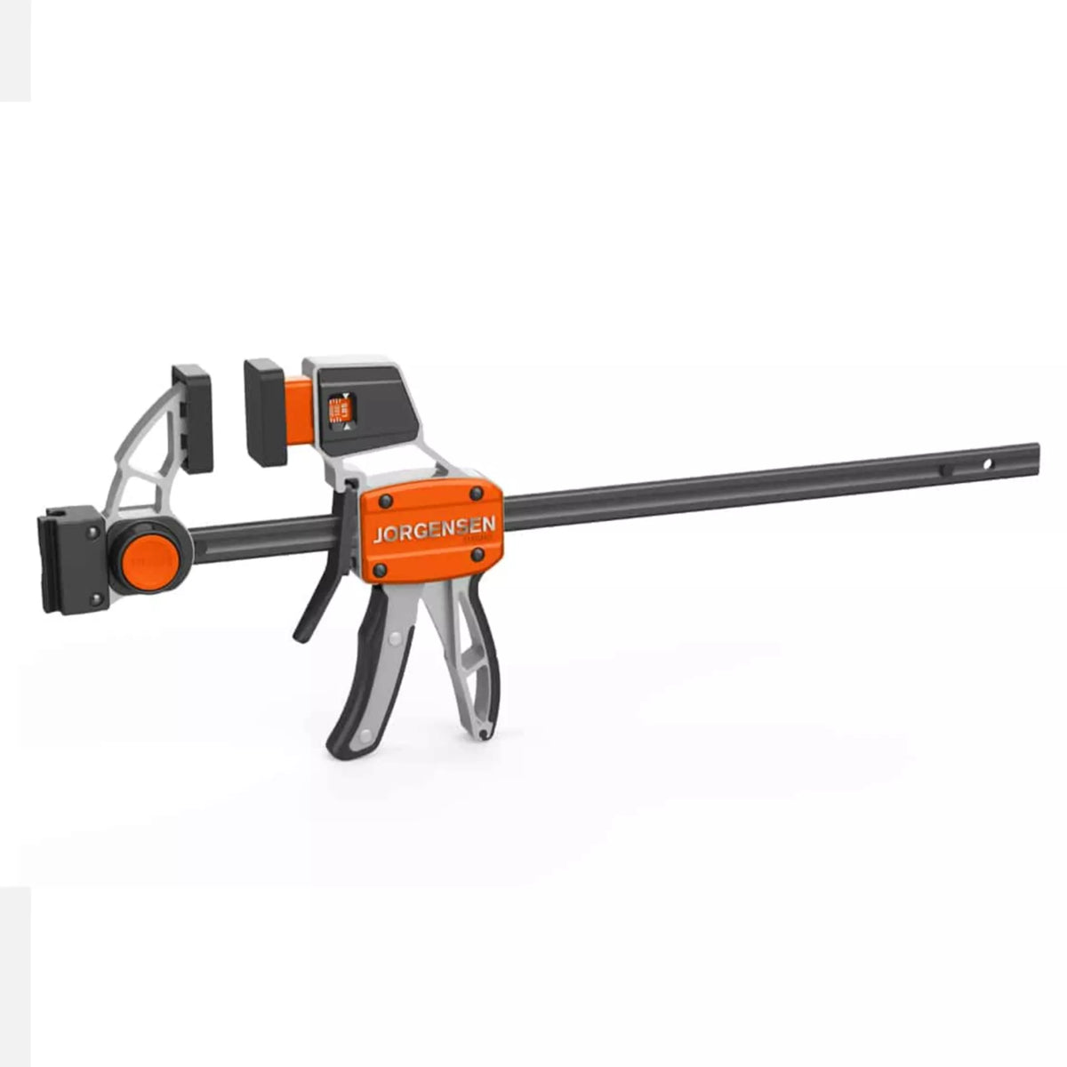 Aliuminis spaustuvas MEDIUM DUTY su jėgos matuokliu 150 mm, JORGENSEN
