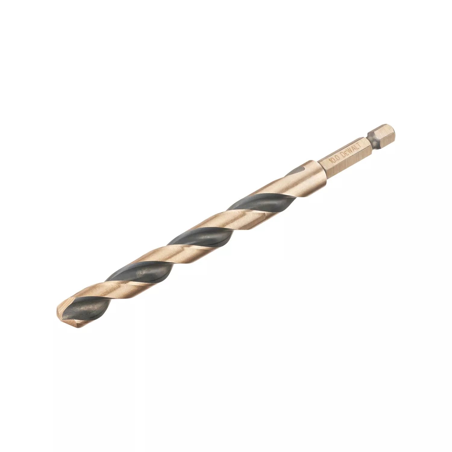 Grąžtas metalui HEX 1/4, 10,0 mm, DeWALT
