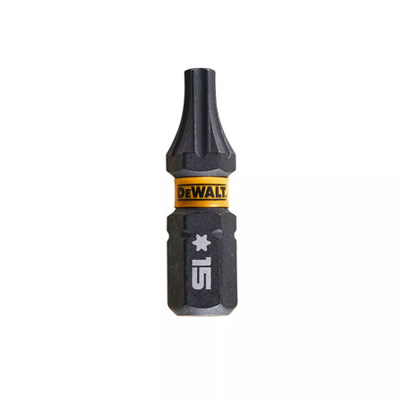 Sukimo antgaliukai FLEXTORQ T15 25 mm, DeWALT, 5 vnt.