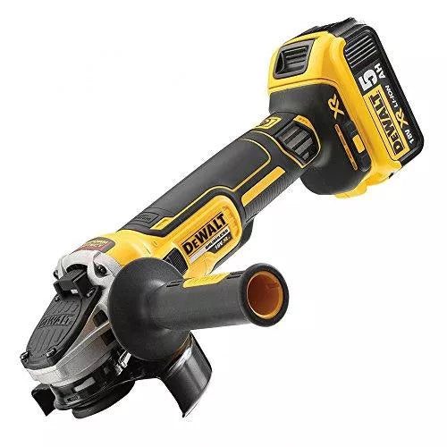 Kampinis šlifuoklis Dewalt DCG405P2-QW; 18V 2x5,0Ah