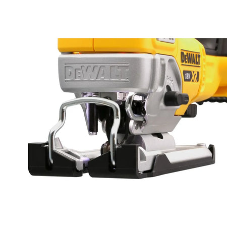 Akumuliatorinis siaurapjūklis DeWalt DCS334NT
