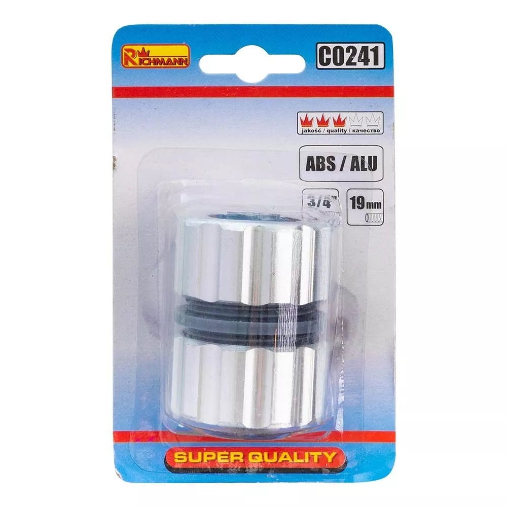 Žarnos sujungimas ABS/ALU 3/4"