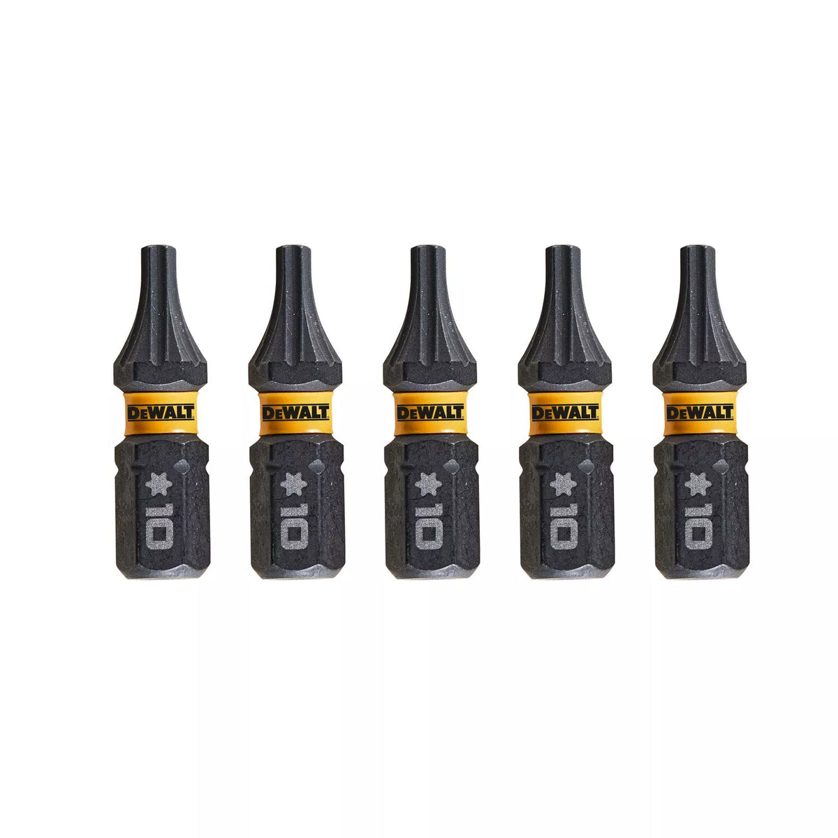 Sukimo antgaliukai FLEXTORQ T10 25 mm, DeWALT, 5 vnt.