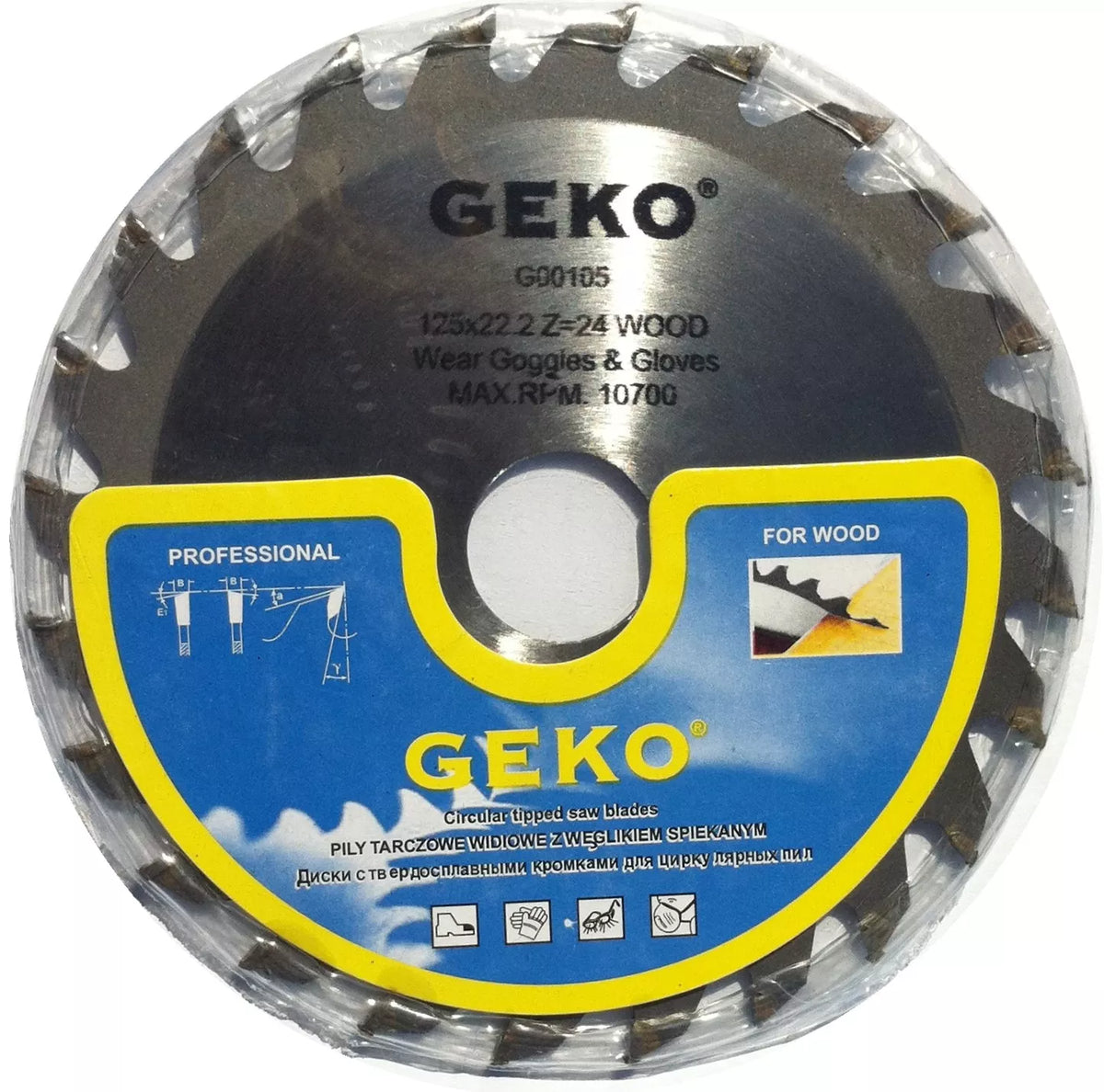 Pjovimo diskas ECO 125x22,2x40T