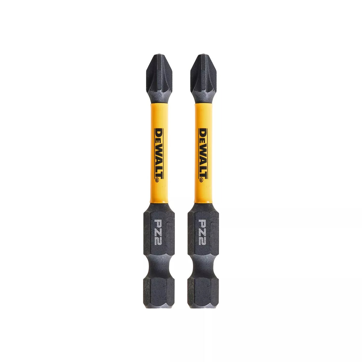 Sukimo antgaliukai FLEXTORQ PZ2 57 mm, DeWALT, 2 vnt.
