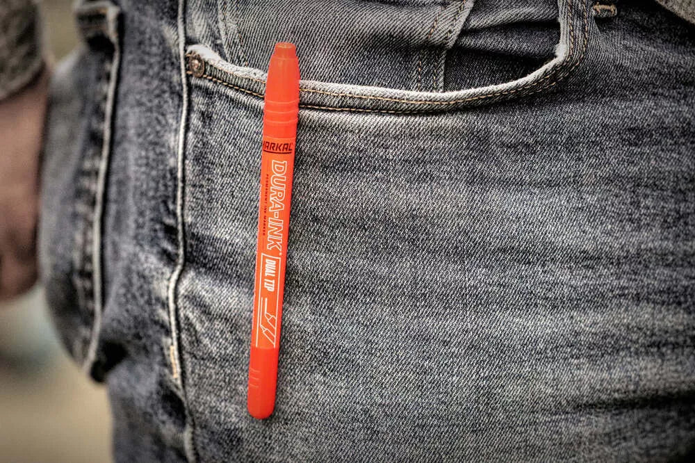 Markeris DURA-INK Dual Tip, 0.7 MM, Raud