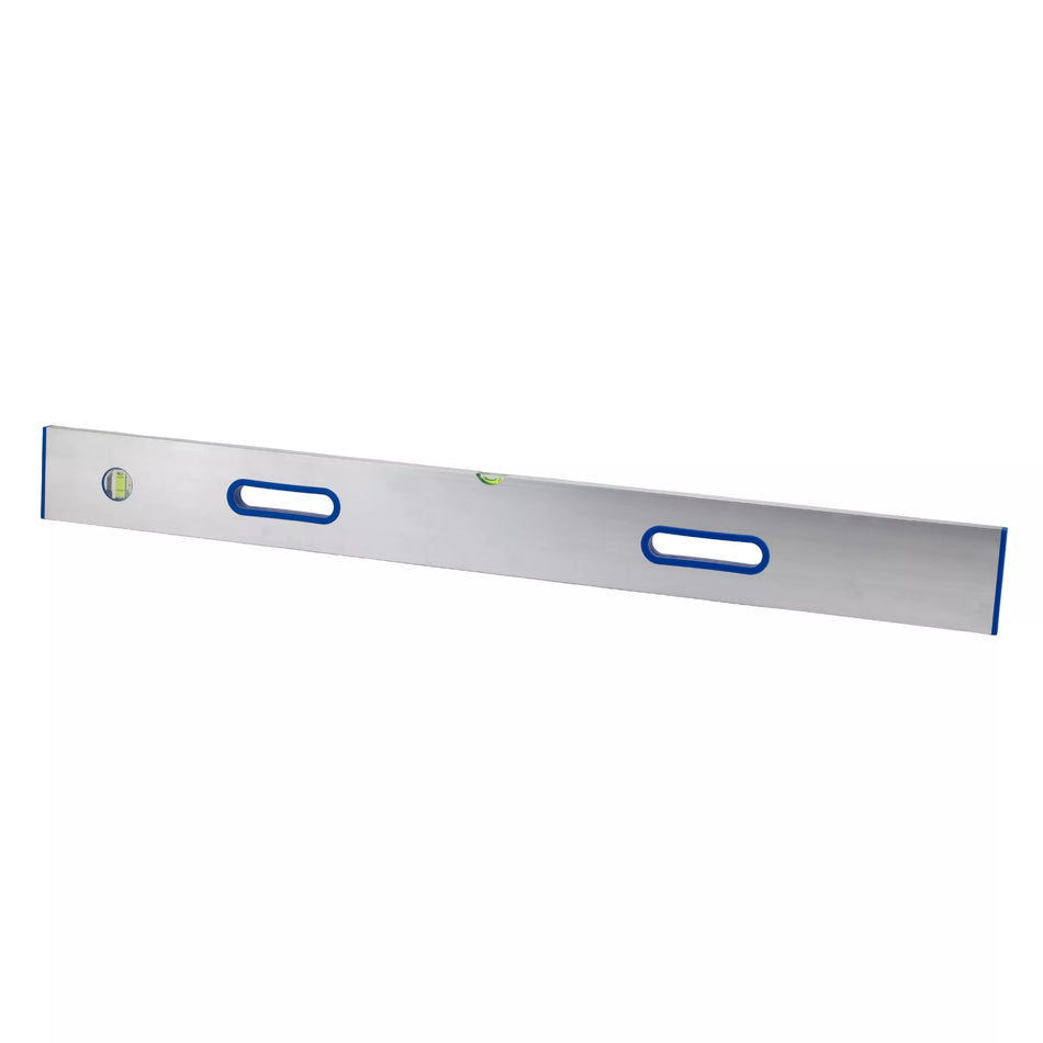 Stačiakampis lyginimo lotas su matavimo akutėmis, ilgis 250 cm, KUBALA