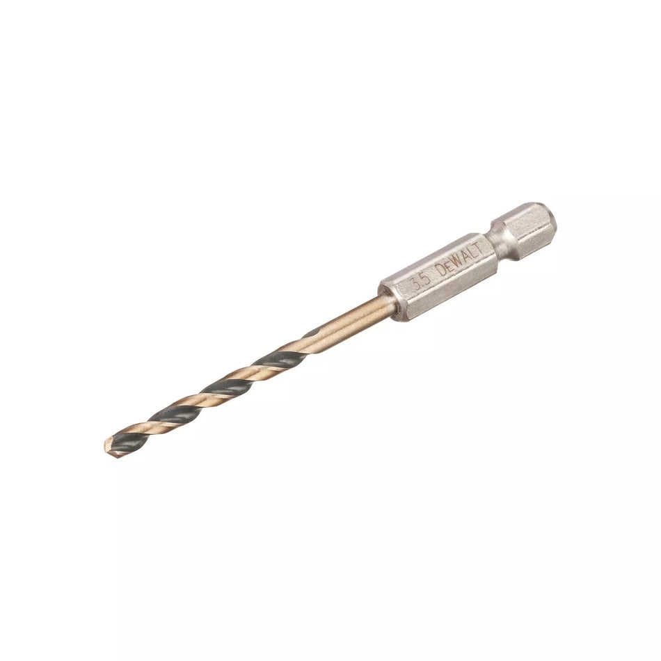 Grąžtas metalui HEX 1/4, 3,5 mm, DeWALT