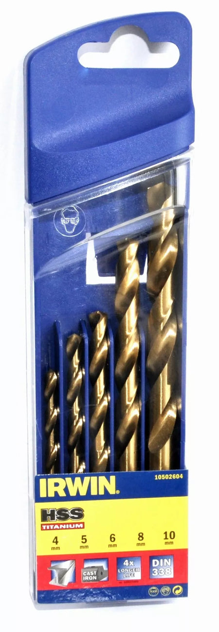 Grąžtų rinkinys Cobalt 4-10 mm 5 vnt