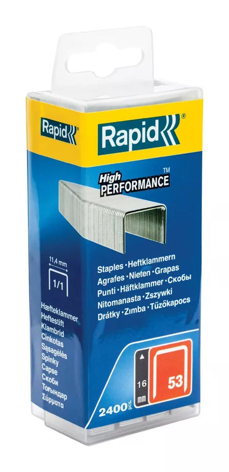 KABĖS „RAPID" PL. DĖŽ. 53/16 2400VNT.